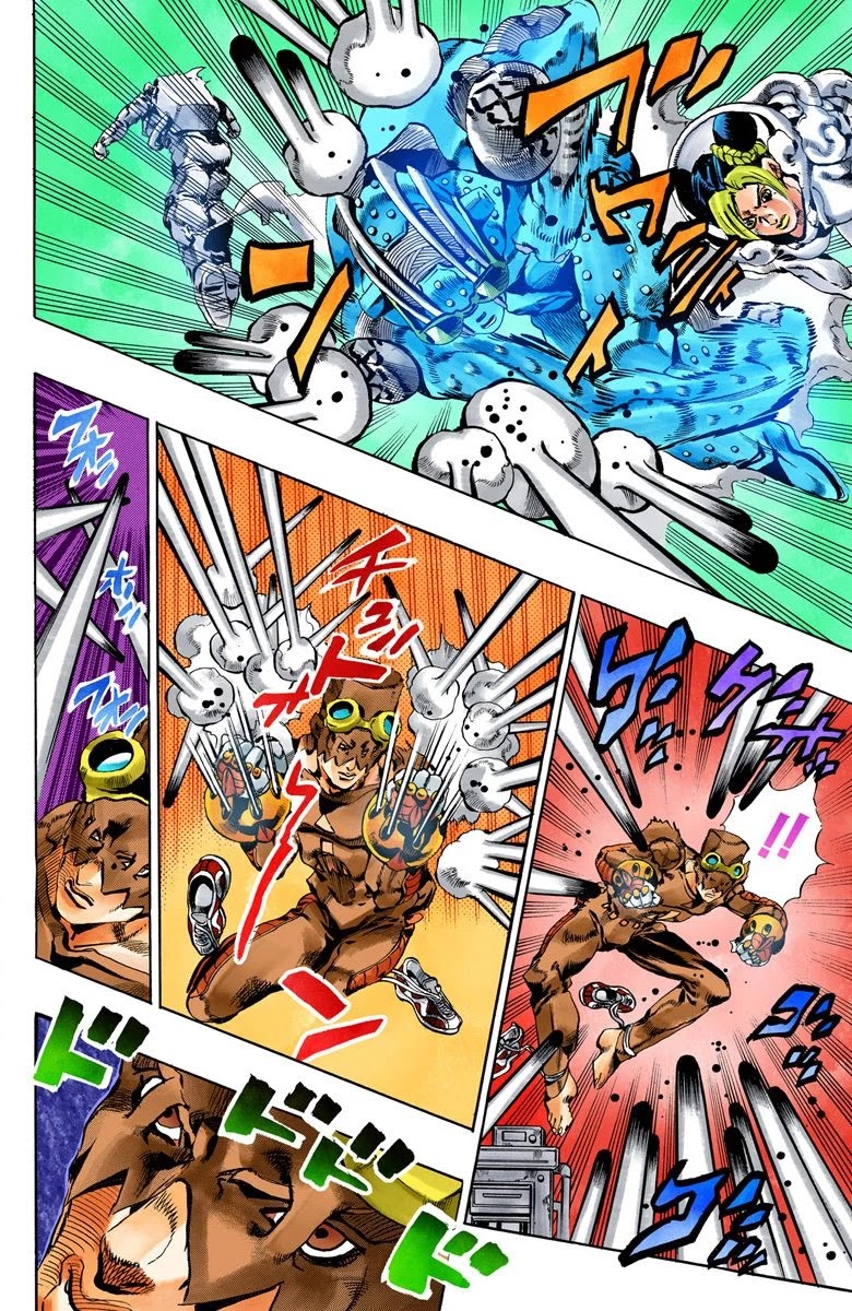 JoJo's Bizarre Adventure Part 6 - Stone Ocean (Official Colored) Chapter 45 page 3 - Chapter 45: Operation Savage Garden Part 6
