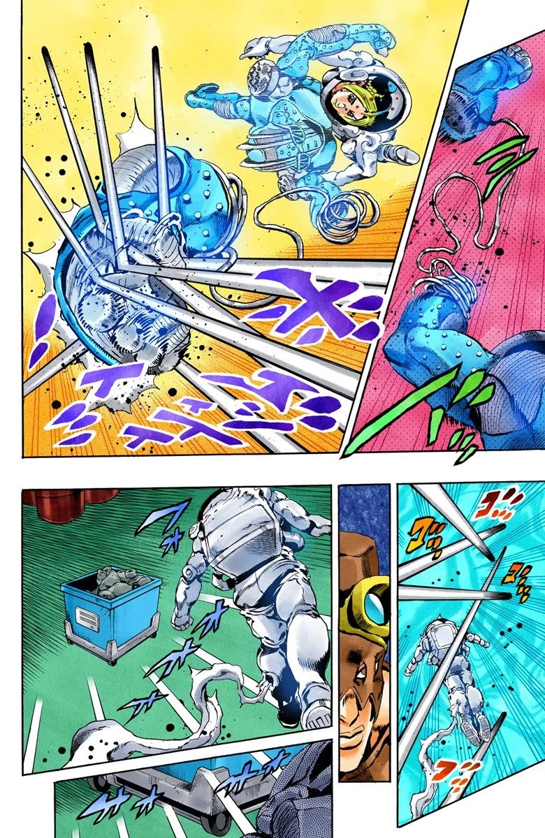 JoJo's Bizarre Adventure Part 6 - Stone Ocean (Official Colored) Chapter 45 page 5 - Chapter 45: Operation Savage Garden Part 6