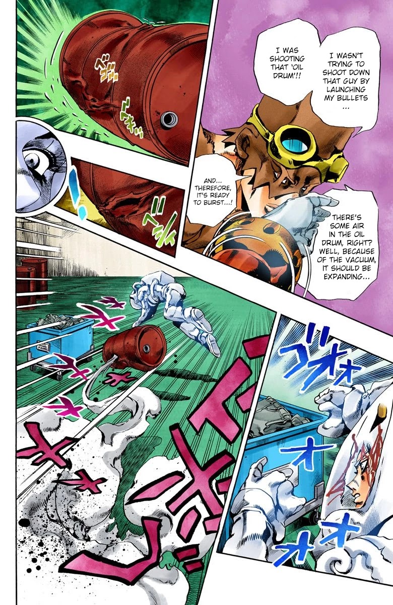 JoJo's Bizarre Adventure Part 6 - Stone Ocean (Official Colored) Chapter 45 page 7 - Chapter 45: Operation Savage Garden Part 6