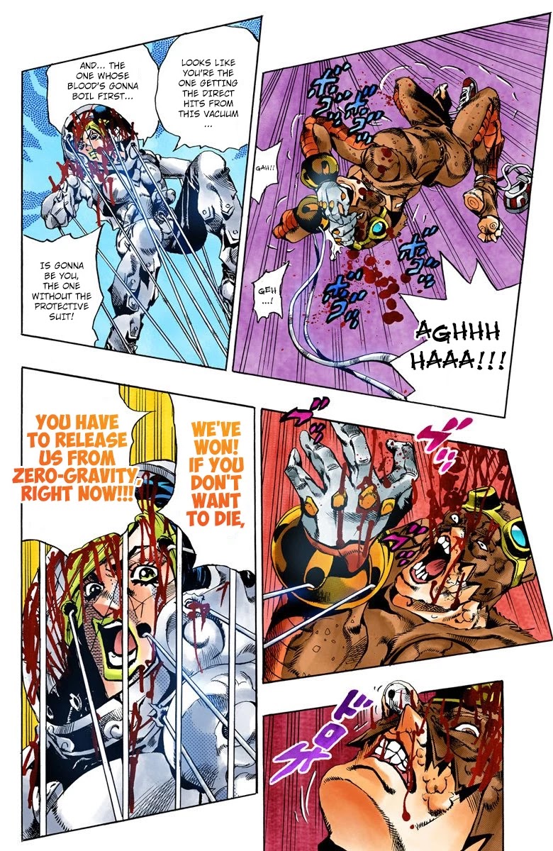 JoJo's Bizarre Adventure Part 6 - Stone Ocean (Official Colored) Chapter 46 page 10 - Chapter 46: Operation Savage Garden Part 7