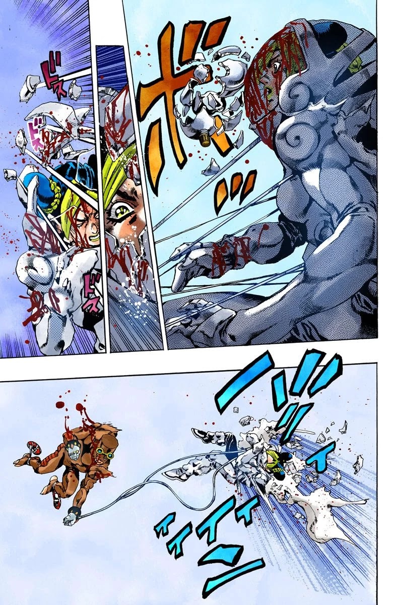 JoJo's Bizarre Adventure Part 6 - Stone Ocean (Official Colored) Chapter 46 page 13 - Chapter 46: Operation Savage Garden Part 7