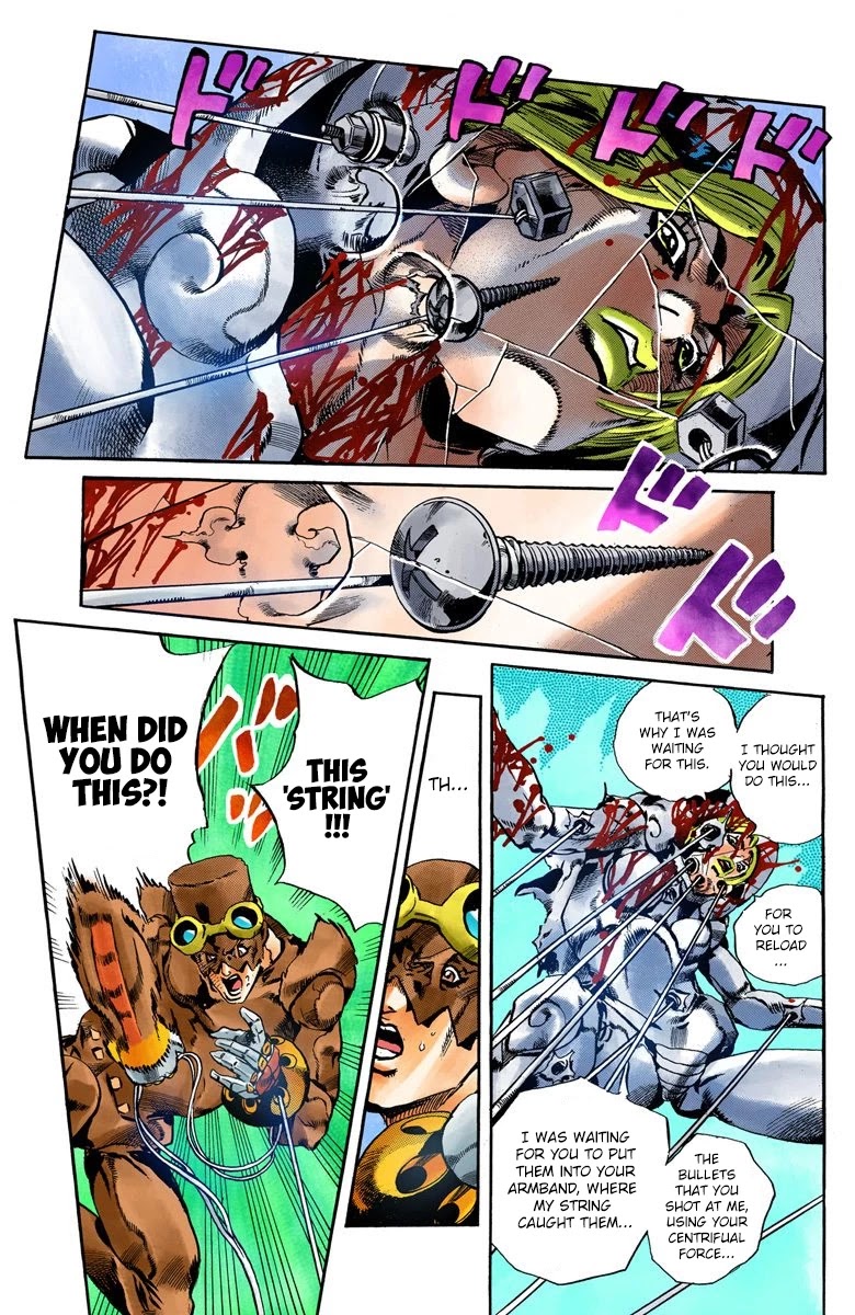 JoJo's Bizarre Adventure Part 6 - Stone Ocean (Official Colored) Chapter 46 page 7 - Chapter 46: Operation Savage Garden Part 7