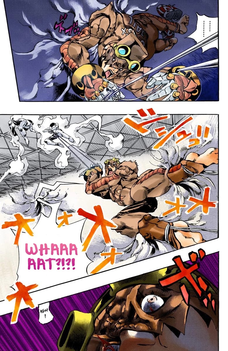 JoJo's Bizarre Adventure Part 6 - Stone Ocean (Official Colored) Chapter 46 page 9 - Chapter 46: Operation Savage Garden Part 7