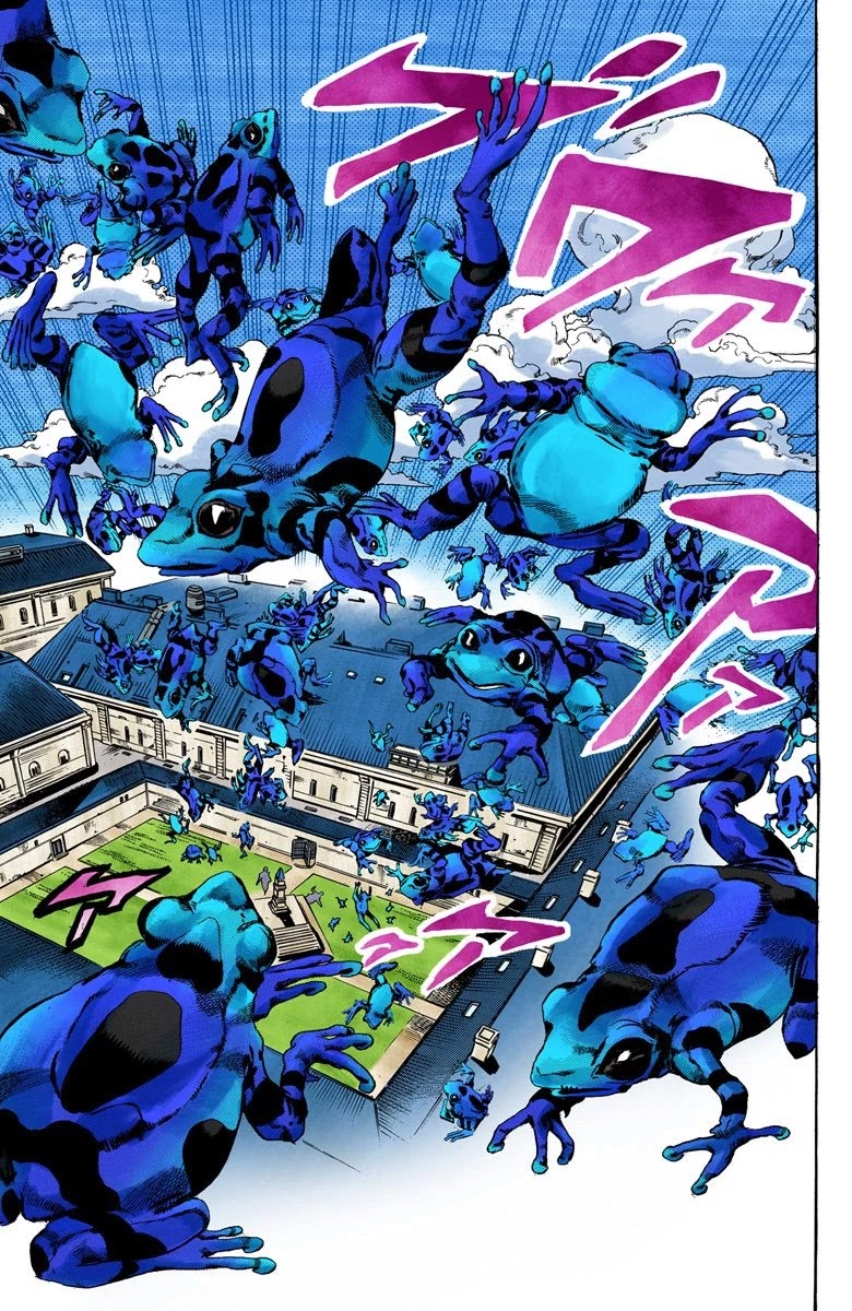 JoJo's Bizarre Adventure Part 6 - Stone Ocean (Official Colored) Chapter 48 page 14 - Chapter 48: Heavy Rainfall Warning Activated Part 1