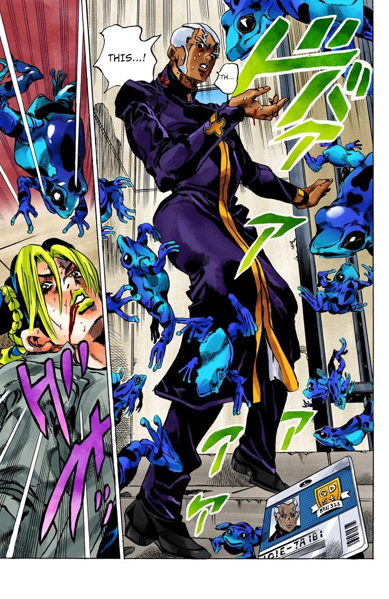 JoJo's Bizarre Adventure Part 6 - Stone Ocean (Official Colored) Chapter 48 page 18 - Chapter 48: Heavy Rainfall Warning Activated Part 1