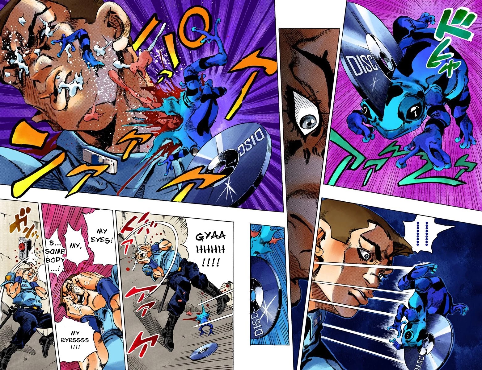 JoJo's Bizarre Adventure Part 6 - Stone Ocean (Official Colored) Chapter 49 page 15 - Chapter 49: Heavy Rainfall Warning Activated Part 2