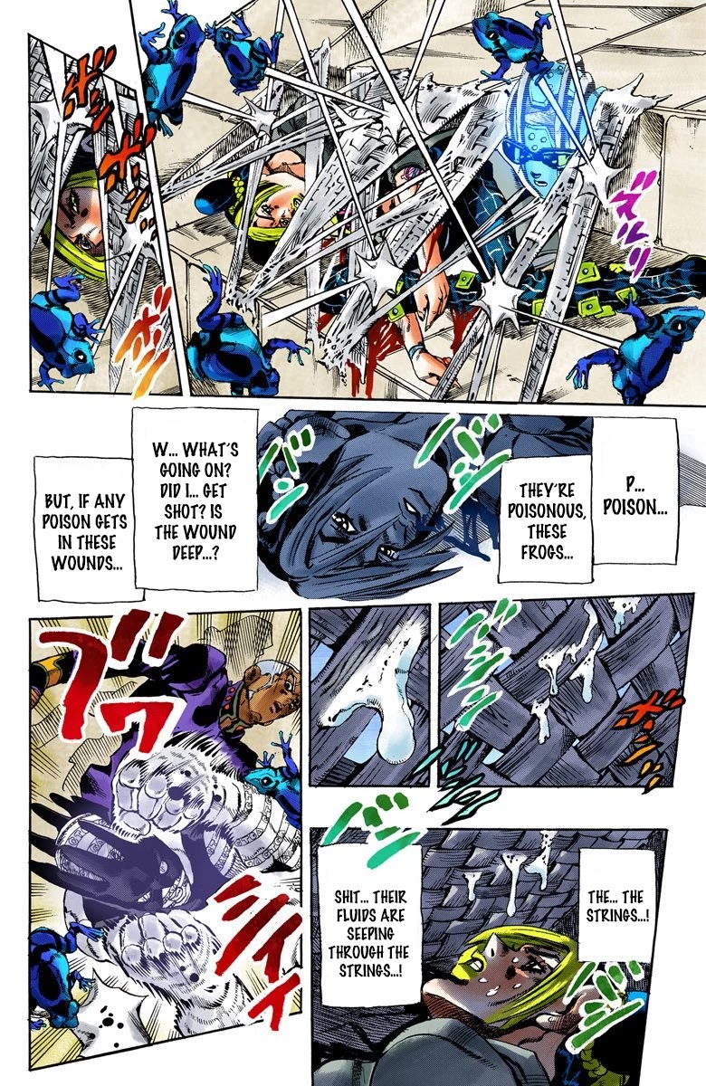 JoJo's Bizarre Adventure Part 6 - Stone Ocean (Official Colored) Chapter 49 page 5 - Chapter 49: Heavy Rainfall Warning Activated Part 2