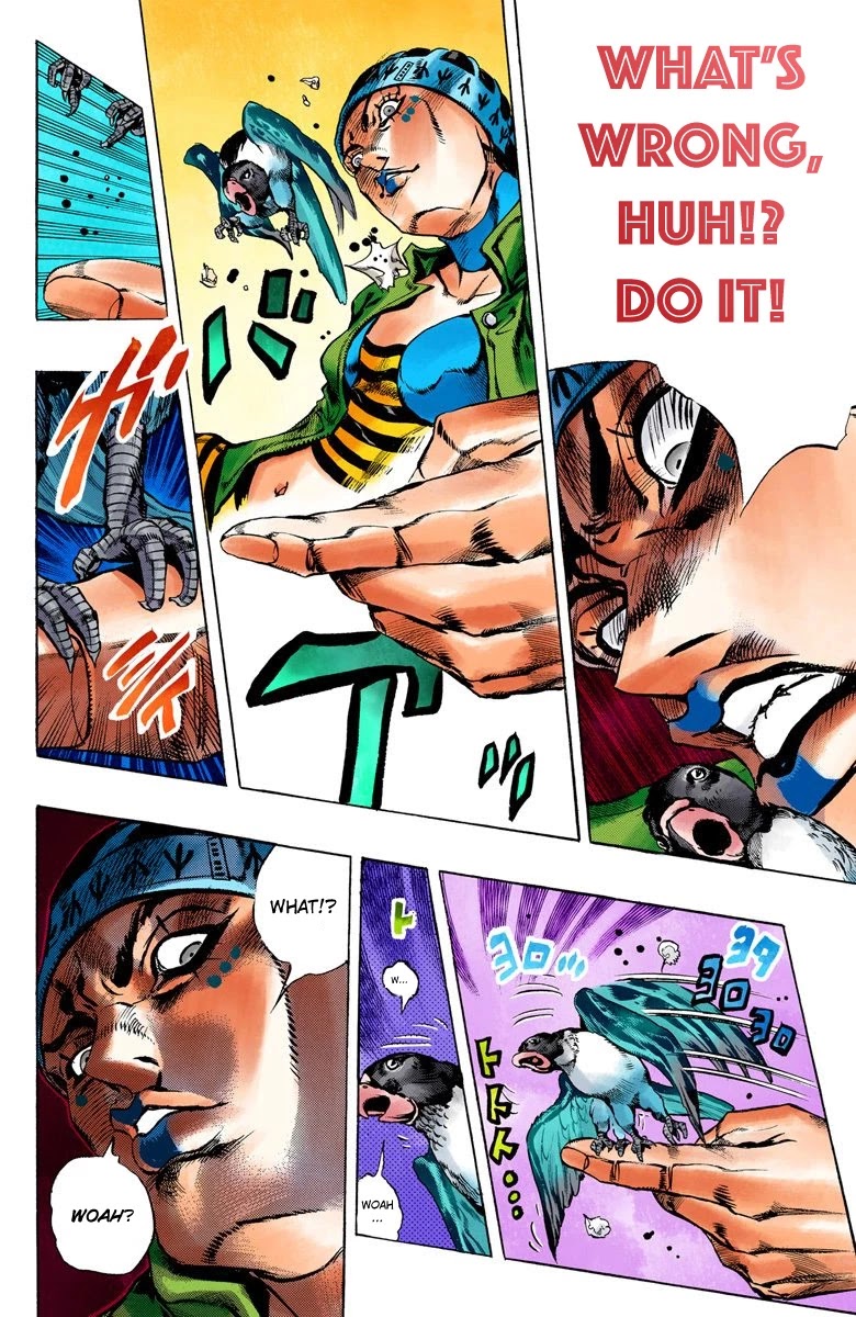 JoJo's Bizarre Adventure Part 6 - Stone Ocean (Official Colored) Chapter 5 page 13 - Chapter 5: Prisoner FE40536 Jolyne Cujoh Part 2