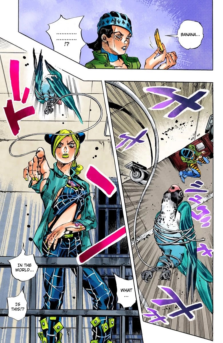 JoJo's Bizarre Adventure Part 6 - Stone Ocean (Official Colored) Chapter 5 page 16 - Chapter 5: Prisoner FE40536 Jolyne Cujoh Part 2