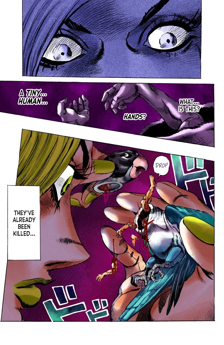 JoJo's Bizarre Adventure Part 6 - Stone Ocean (Official Colored) Chapter 5 page 18 - Chapter 5: Prisoner FE40536 Jolyne Cujoh Part 2