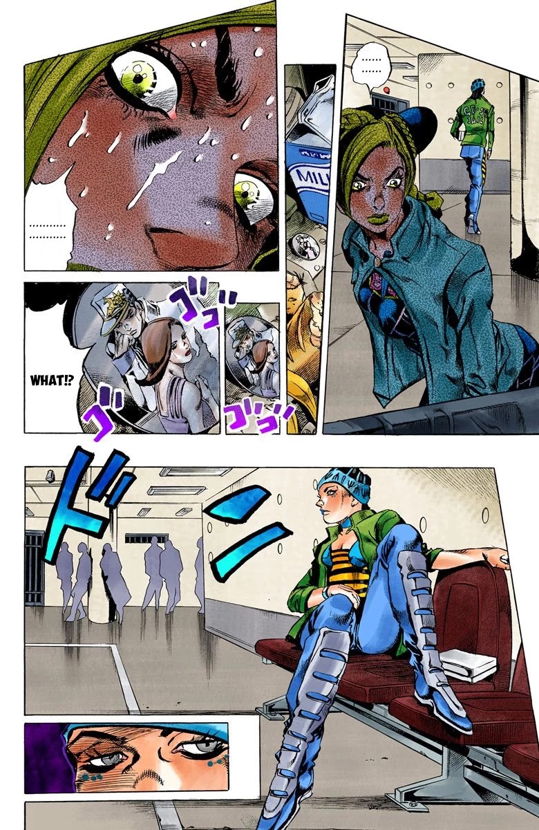JoJo's Bizarre Adventure Part 6 - Stone Ocean (Official Colored) Chapter 5 page 9 - Chapter 5: Prisoner FE40536 Jolyne Cujoh Part 2