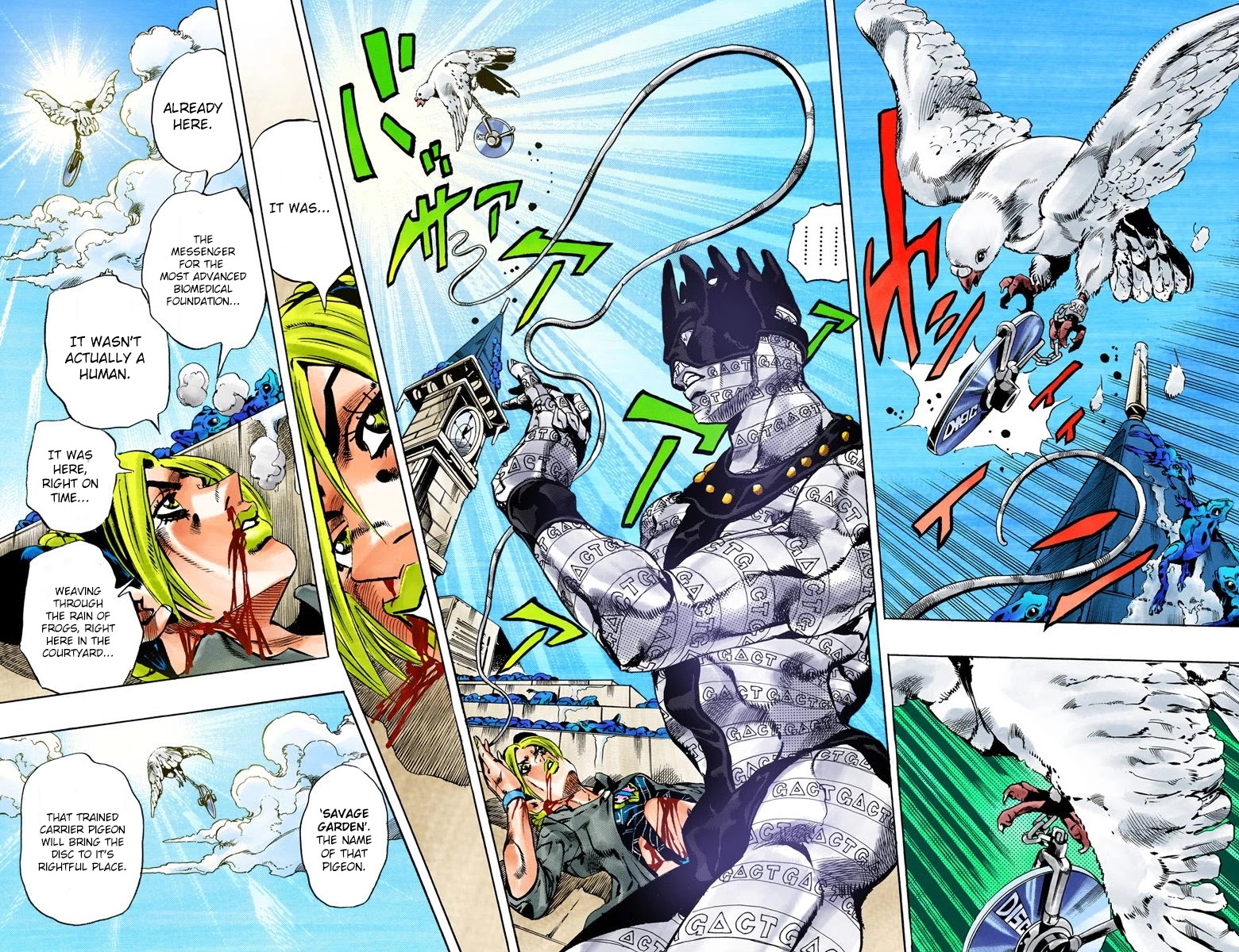 JoJo's Bizarre Adventure Part 6 - Stone Ocean (Official Colored) Chapter 50 page 11 - Chapter 50: Heavy Rainfall Warning Activated Part 3