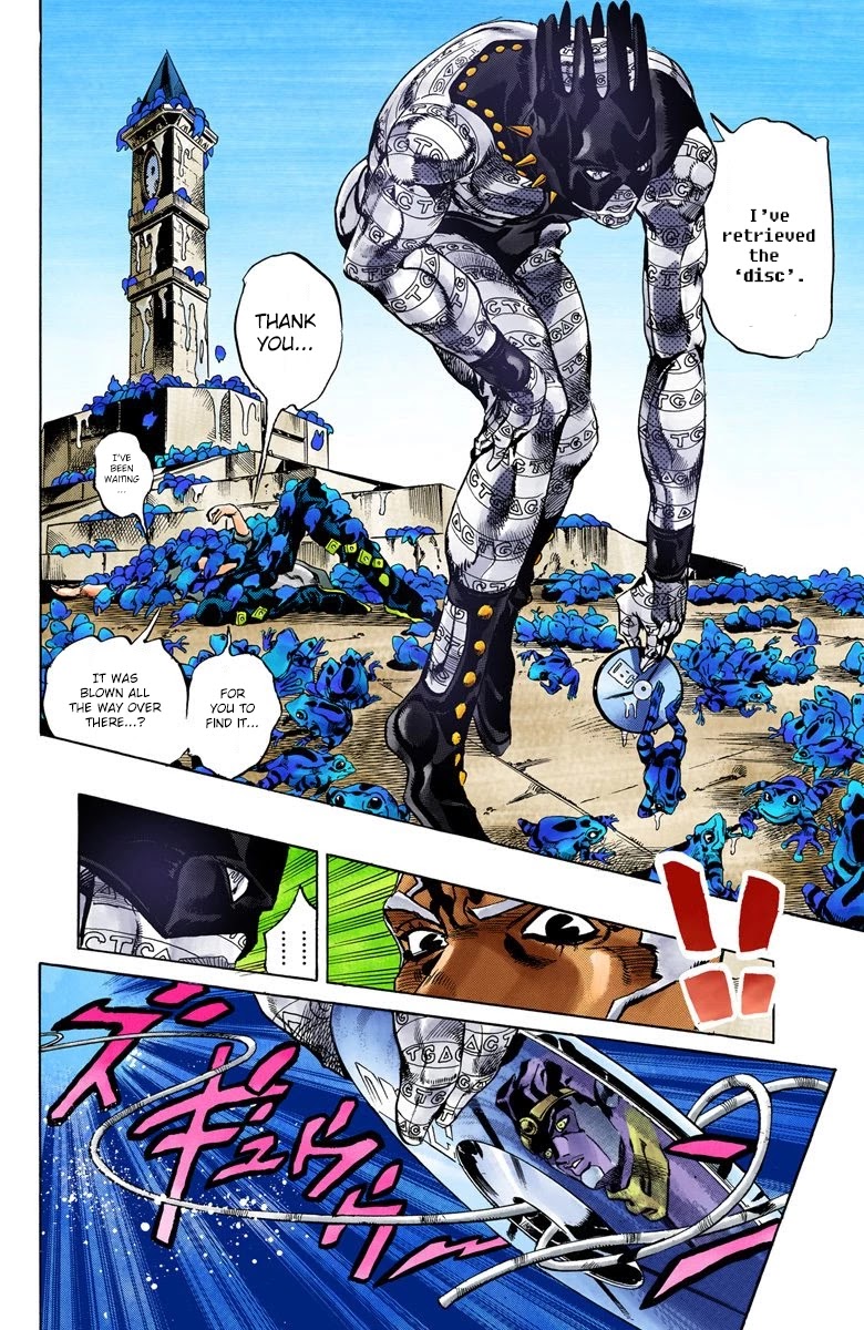 JoJo's Bizarre Adventure Part 6 - Stone Ocean (Official Colored) Chapter 50 page 7 - Chapter 50: Heavy Rainfall Warning Activated Part 3