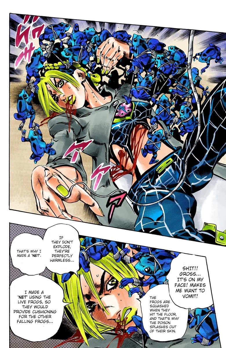 JoJo's Bizarre Adventure Part 6 - Stone Ocean (Official Colored) Chapter 50 page 9 - Chapter 50: Heavy Rainfall Warning Activated Part 3