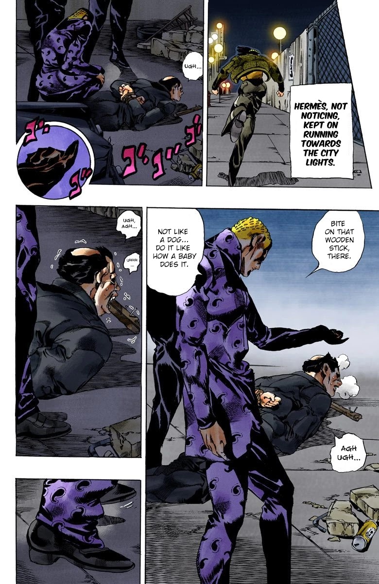 JoJo's Bizarre Adventure Part 6 - Stone Ocean (Official Colored) Chapter 51 page 10 - Chapter 51: The Kiss of Love and Revenge Part 1