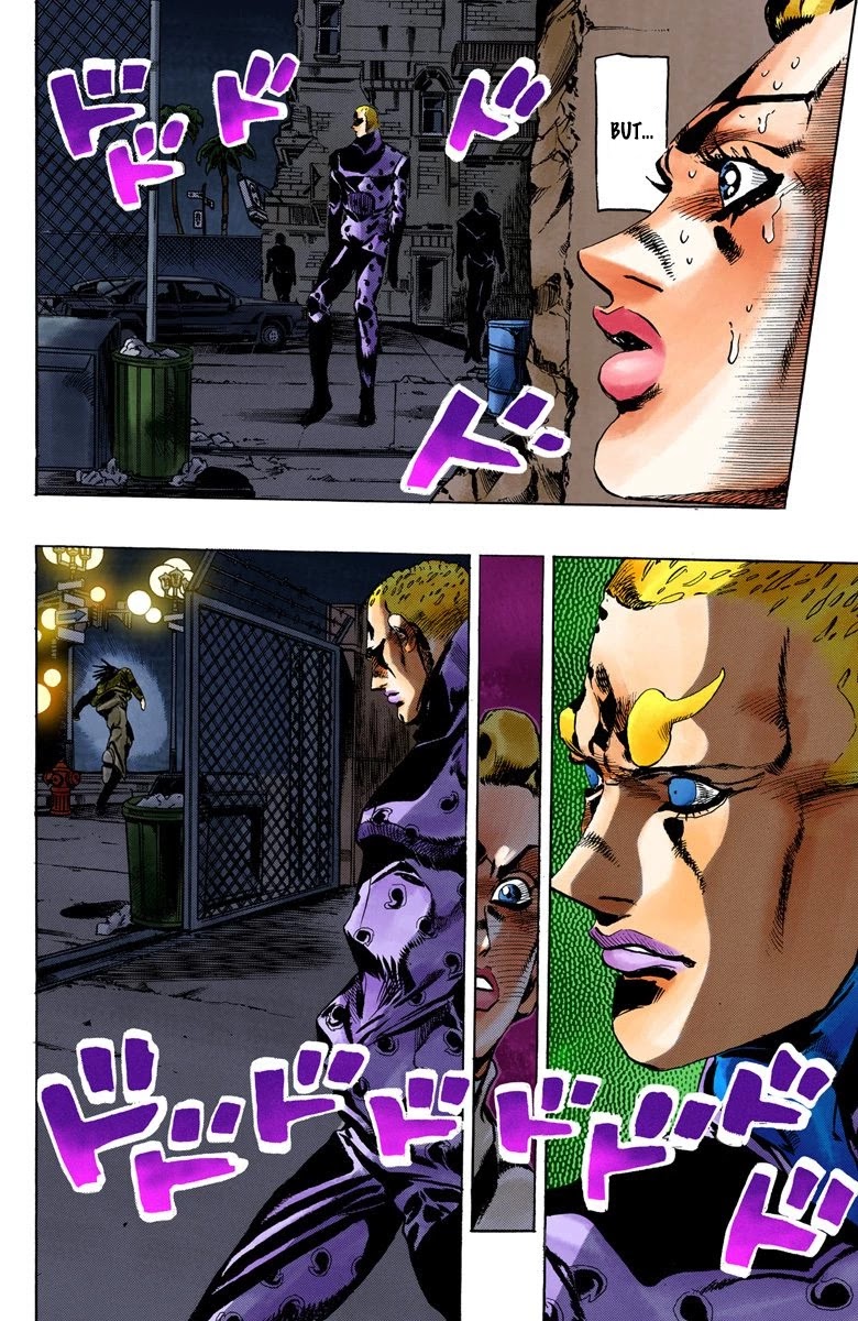 JoJo's Bizarre Adventure Part 6 - Stone Ocean (Official Colored) Chapter 51 page 12 - Chapter 51: The Kiss of Love and Revenge Part 1