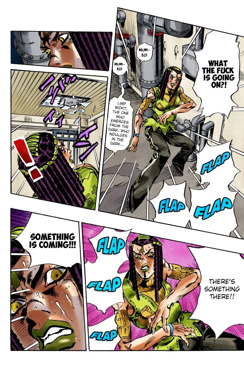 JoJo's Bizarre Adventure Part 6 - Stone Ocean (Official Colored) Chapter 52 page 17 - Chapter 52: The Kiss of Love and Revenge Part 2