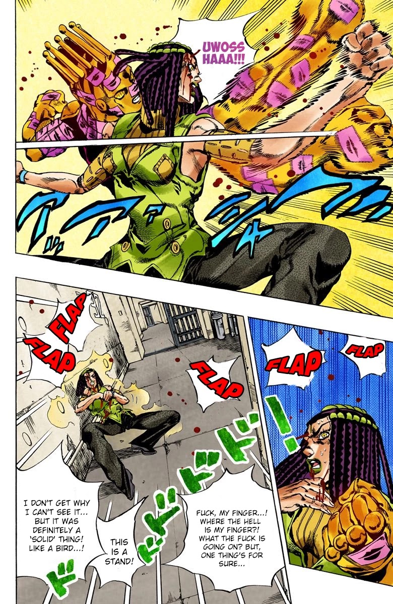 JoJo's Bizarre Adventure Part 6 - Stone Ocean (Official Colored) Chapter 53 page 3 - Chapter 53: The Kiss of Love and Revenge Part 3