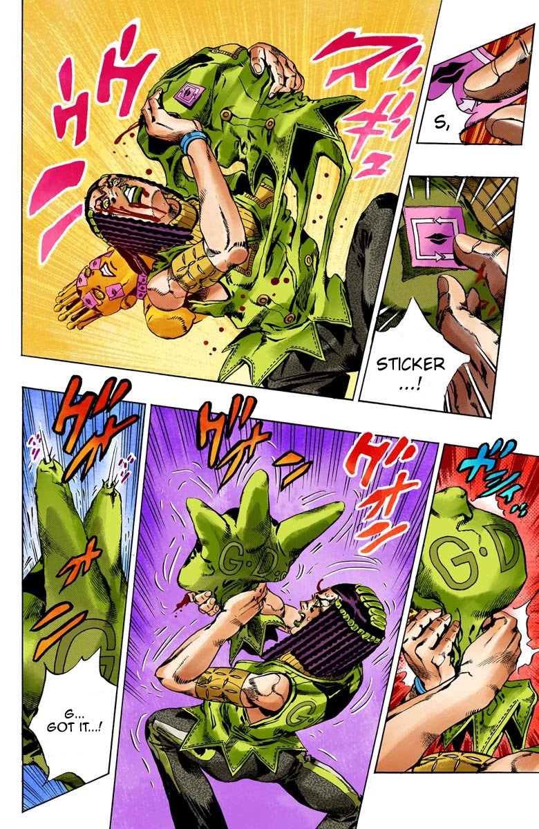 JoJo's Bizarre Adventure Part 6 - Stone Ocean (Official Colored) Chapter 53 page 5 - Chapter 53: The Kiss of Love and Revenge Part 3