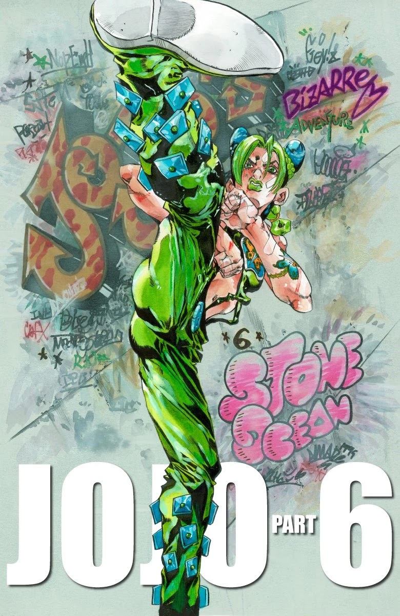 JoJo's Bizarre Adventure Part 6 - Stone Ocean (Official Colored) Chapter 55 page 1 - Chapter 55: The Kiss of Love and Revenge Part 5