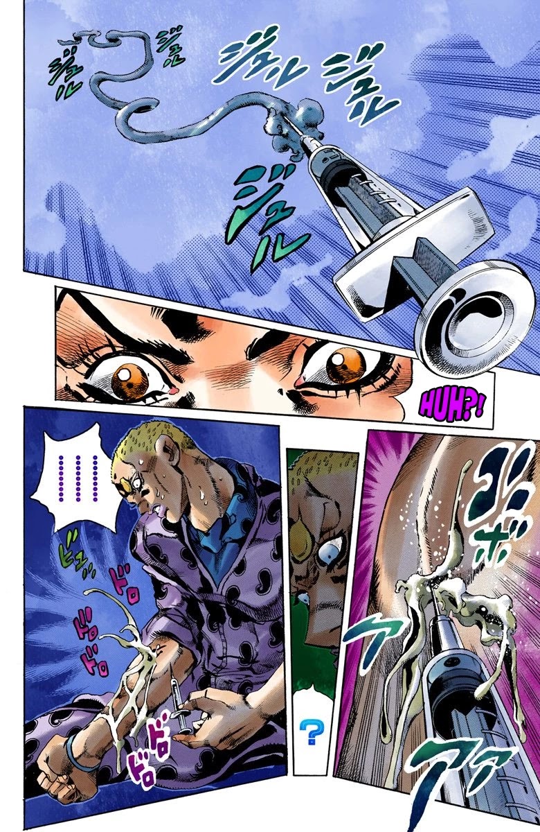 JoJo's Bizarre Adventure Part 6 - Stone Ocean (Official Colored) Chapter 55 page 13 - Chapter 55: The Kiss of Love and Revenge Part 5