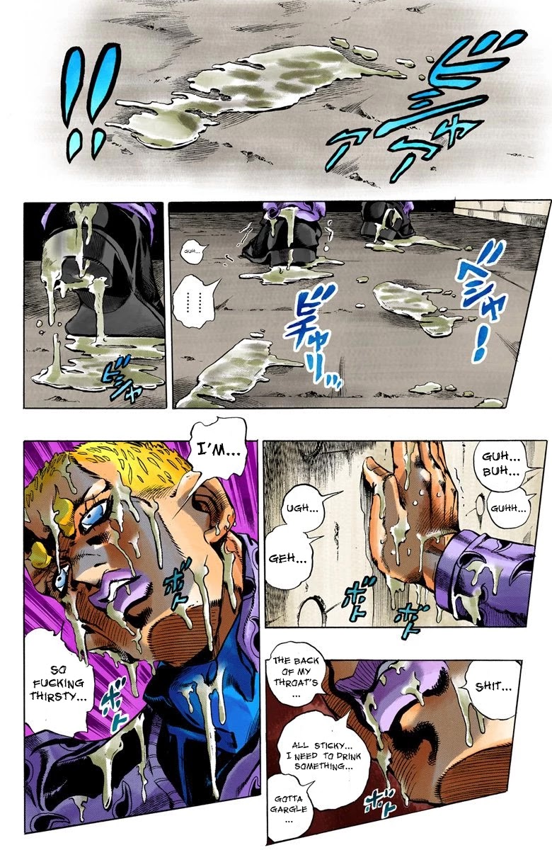 JoJo's Bizarre Adventure Part 6 - Stone Ocean (Official Colored) Chapter 55 page 3 - Chapter 55: The Kiss of Love and Revenge Part 5