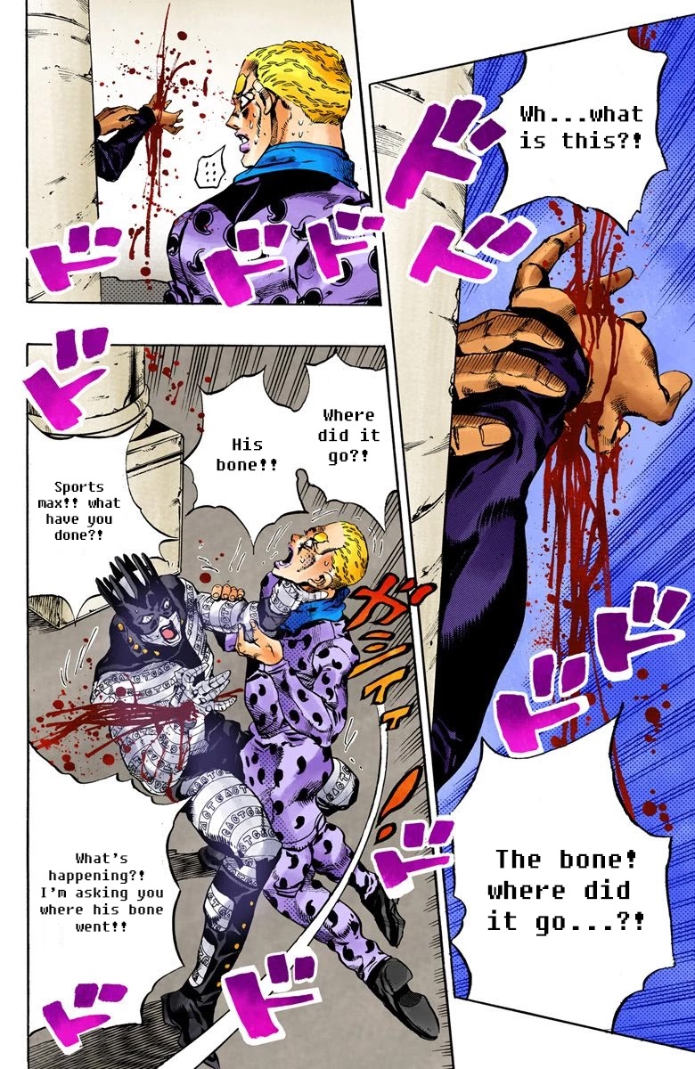 JoJo's Bizarre Adventure Part 6 - Stone Ocean (Official Colored) Chapter 58 page 15 - Chapter 58: Ultra Security Punishment Ward