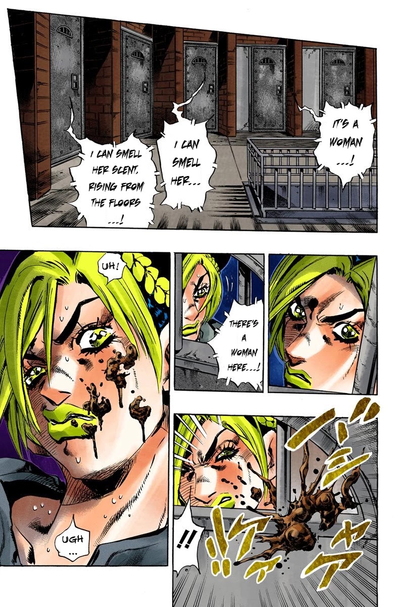 JoJo's Bizarre Adventure Part 6 - Stone Ocean (Official Colored) Chapter 58 page 6 - Chapter 58: Ultra Security Punishment Ward