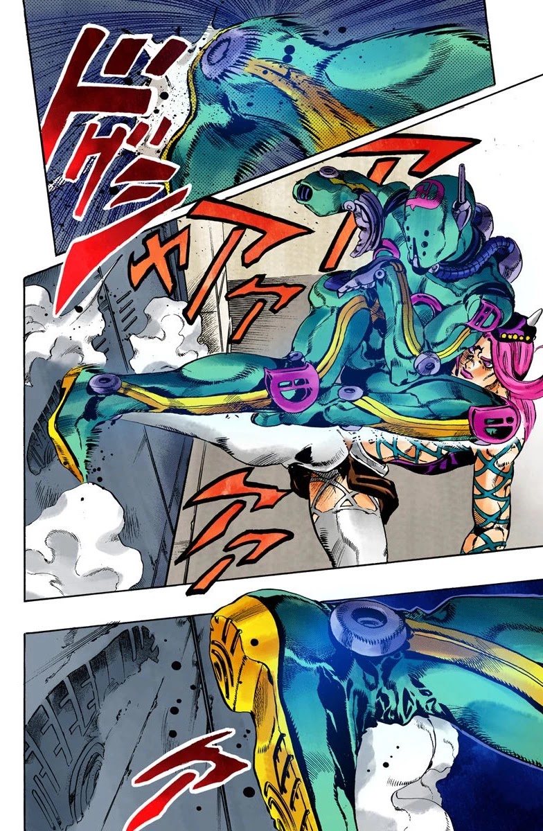 JoJo's Bizarre Adventure Part 6 - Stone Ocean (Official Colored) Chapter 59 page 16 - Chapter 59: His Name is Annasui