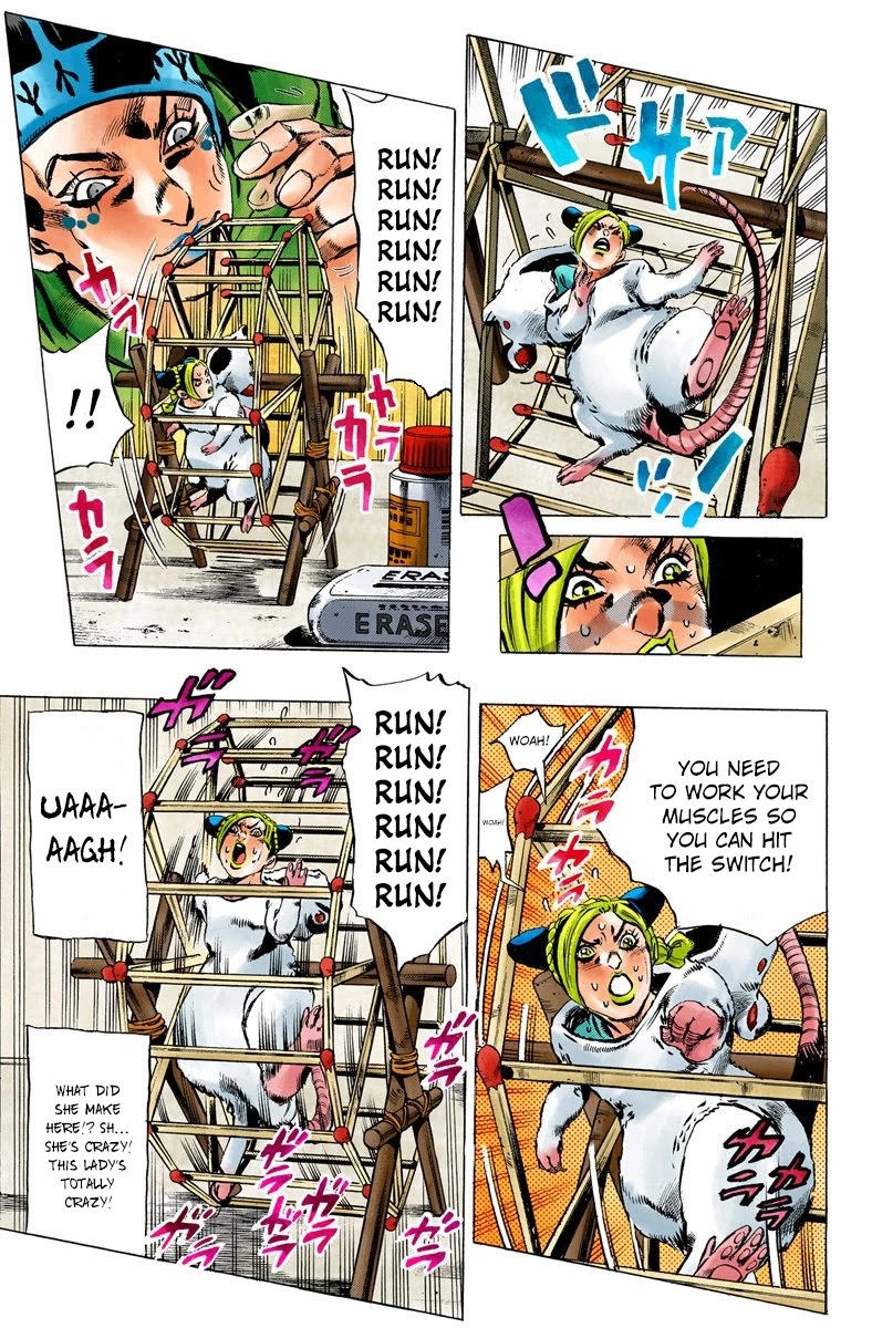 JoJo's Bizarre Adventure Part 6 - Stone Ocean (Official Colored) Chapter 6 page 14 - Chapter 6: Prisoner FE40536 Jolyne Cujoh Part 3
