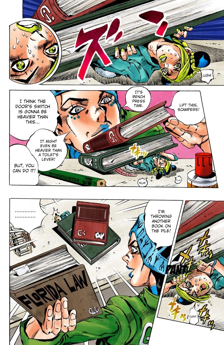 JoJo's Bizarre Adventure Part 6 - Stone Ocean (Official Colored) Chapter 6 page 15 - Chapter 6: Prisoner FE40536 Jolyne Cujoh Part 3