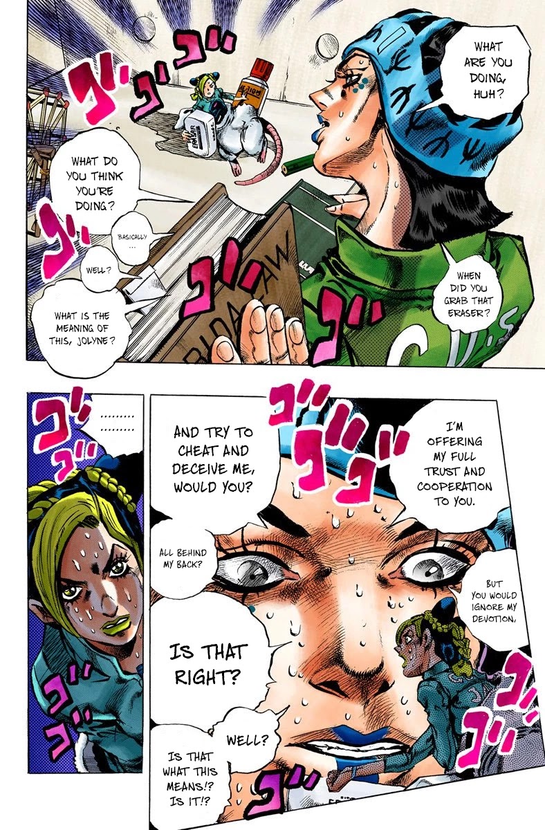 JoJo's Bizarre Adventure Part 6 - Stone Ocean (Official Colored) Chapter 6 page 17 - Chapter 6: Prisoner FE40536 Jolyne Cujoh Part 3