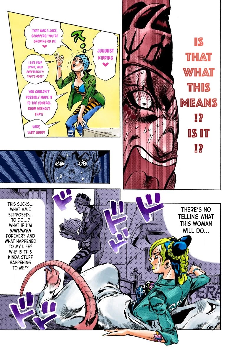 JoJo's Bizarre Adventure Part 6 - Stone Ocean (Official Colored) Chapter 6 page 18 - Chapter 6: Prisoner FE40536 Jolyne Cujoh Part 3