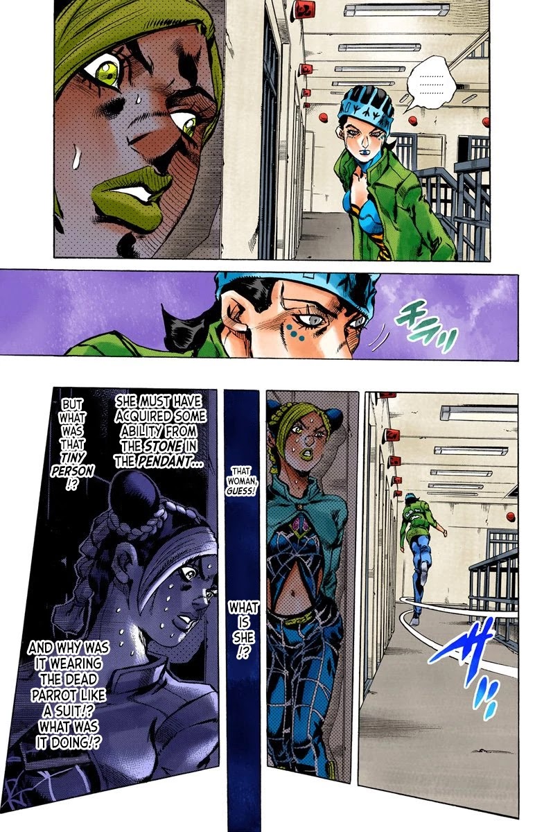 JoJo's Bizarre Adventure Part 6 - Stone Ocean (Official Colored) Chapter 6 page 4 - Chapter 6: Prisoner FE40536 Jolyne Cujoh Part 3