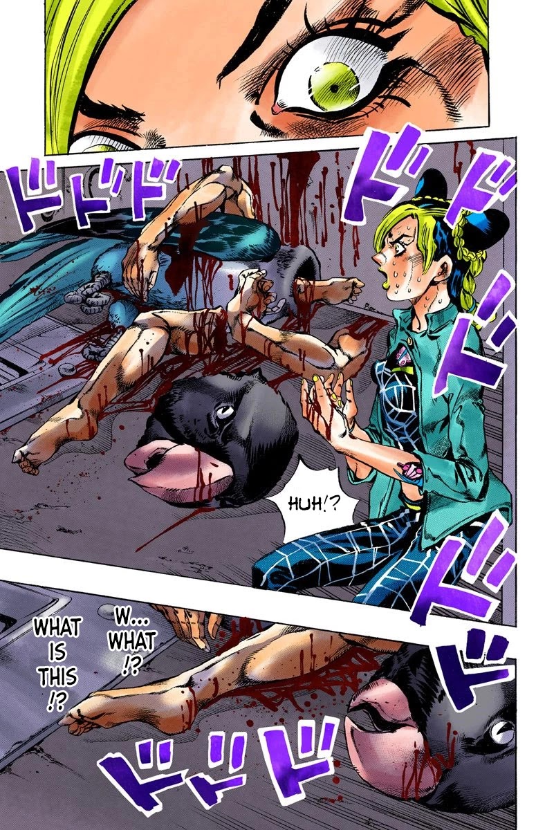 JoJo's Bizarre Adventure Part 6 - Stone Ocean (Official Colored) Chapter 6 page 6 - Chapter 6: Prisoner FE40536 Jolyne Cujoh Part 3