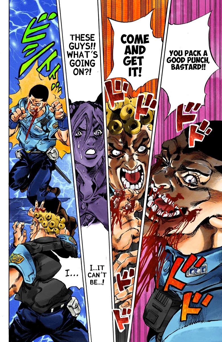 JoJo's Bizarre Adventure Part 6 - Stone Ocean (Official Colored) Chapter 60 page 11 - Chapter 60: Guard Westwood's Secret Part 1