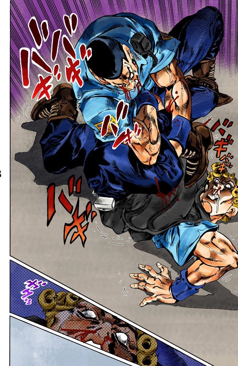 JoJo's Bizarre Adventure Part 6 - Stone Ocean (Official Colored) Chapter 60 page 14 - Chapter 60: Guard Westwood's Secret Part 1