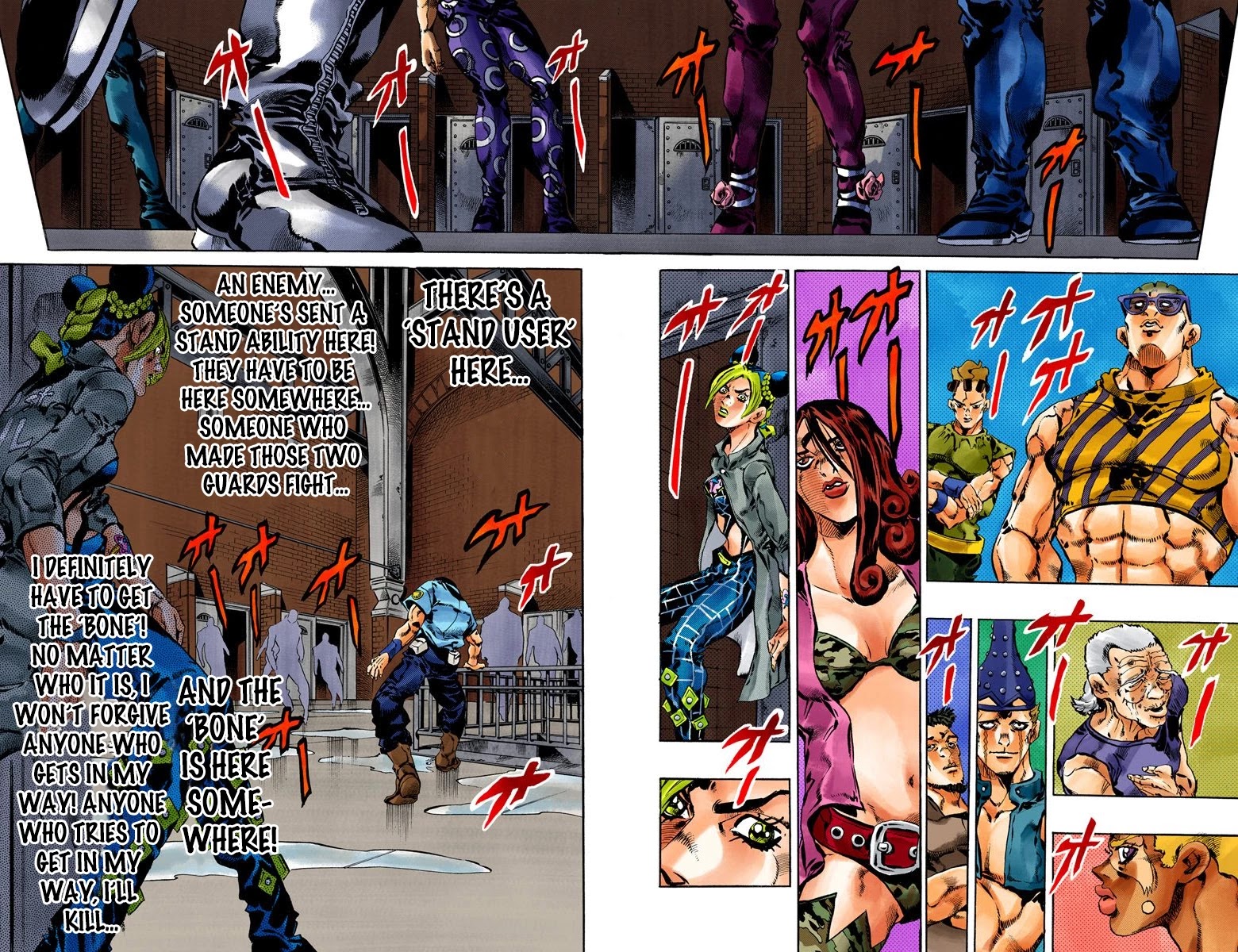 JoJo's Bizarre Adventure Part 6 - Stone Ocean (Official Colored) Chapter 61 page 10 - Chapter 61: Guard Westwood's Secret Part 2