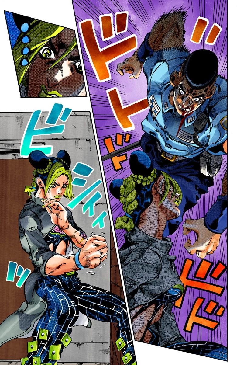 JoJo's Bizarre Adventure Part 6 - Stone Ocean (Official Colored) Chapter 61 page 12 - Chapter 61: Guard Westwood's Secret Part 2