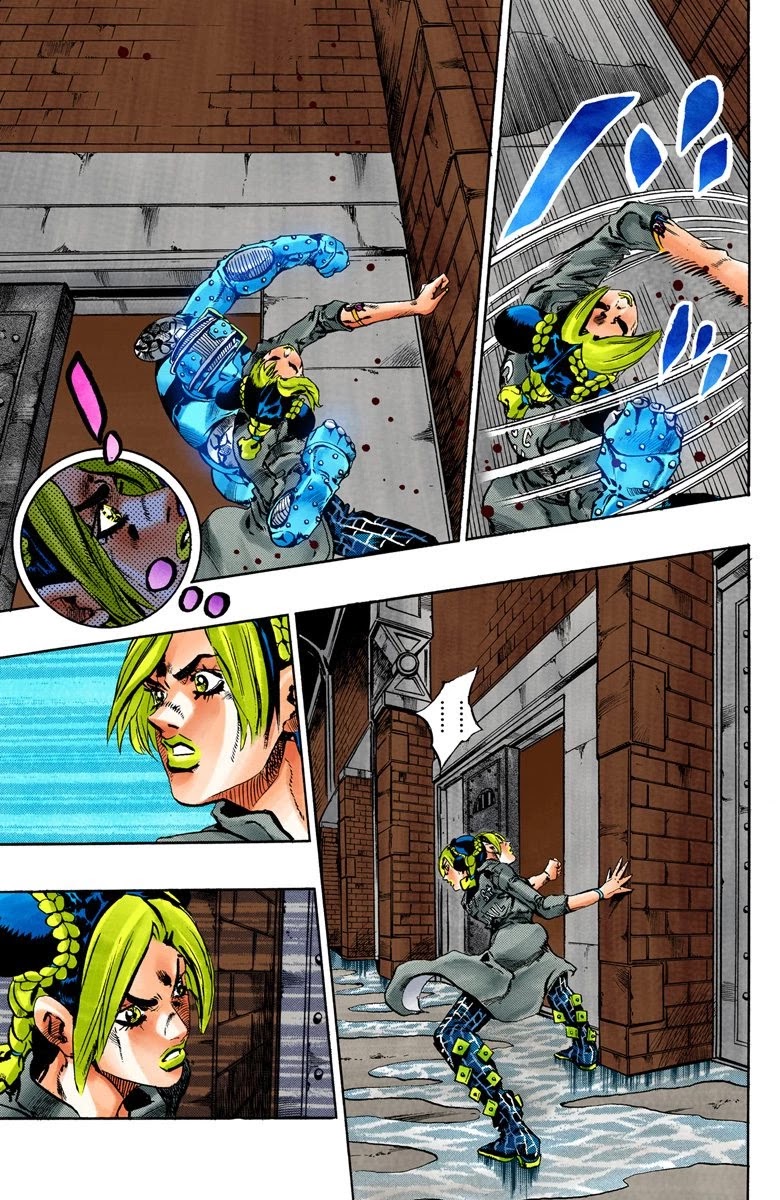 JoJo's Bizarre Adventure Part 6 - Stone Ocean (Official Colored) Chapter 61 page 14 - Chapter 61: Guard Westwood's Secret Part 2