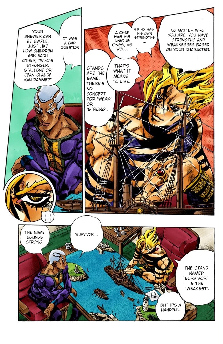 JoJo's Bizarre Adventure Part 6 - Stone Ocean (Official Colored) Chapter 61 page 4 - Chapter 61: Guard Westwood's Secret Part 2