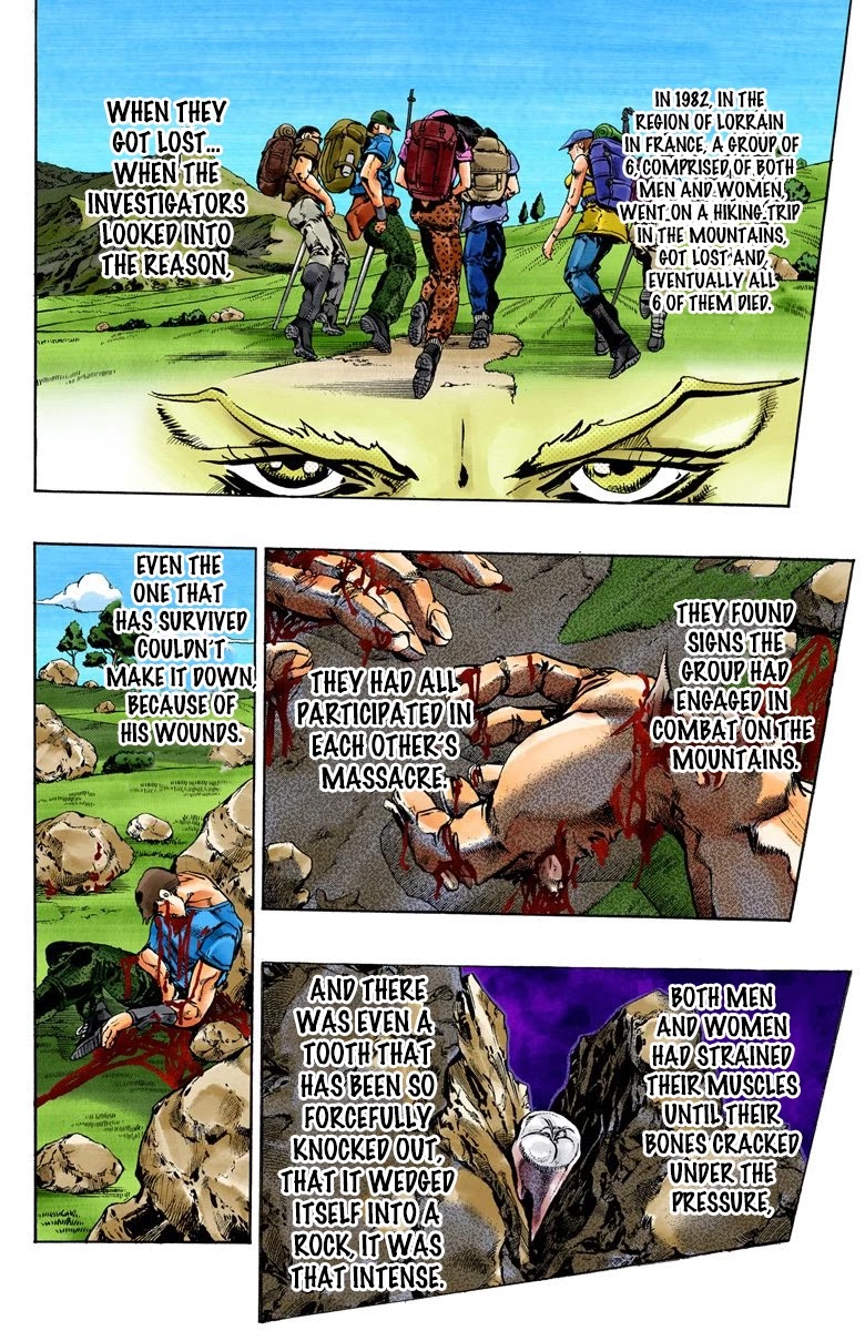 JoJo's Bizarre Adventure Part 6 - Stone Ocean (Official Colored) Chapter 61 page 5 - Chapter 61: Guard Westwood's Secret Part 2