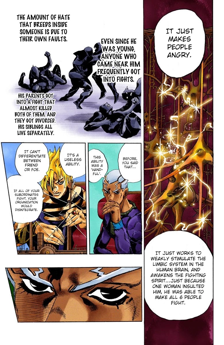 JoJo's Bizarre Adventure Part 6 - Stone Ocean (Official Colored) Chapter 61 page 8 - Chapter 61: Guard Westwood's Secret Part 2