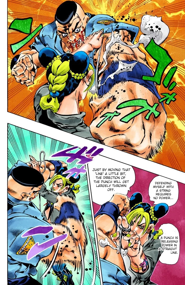 JoJo's Bizarre Adventure Part 6 - Stone Ocean (Official Colored) Chapter 63 page 12 - Chapter 63: Guard Westwood's Secret Part 4