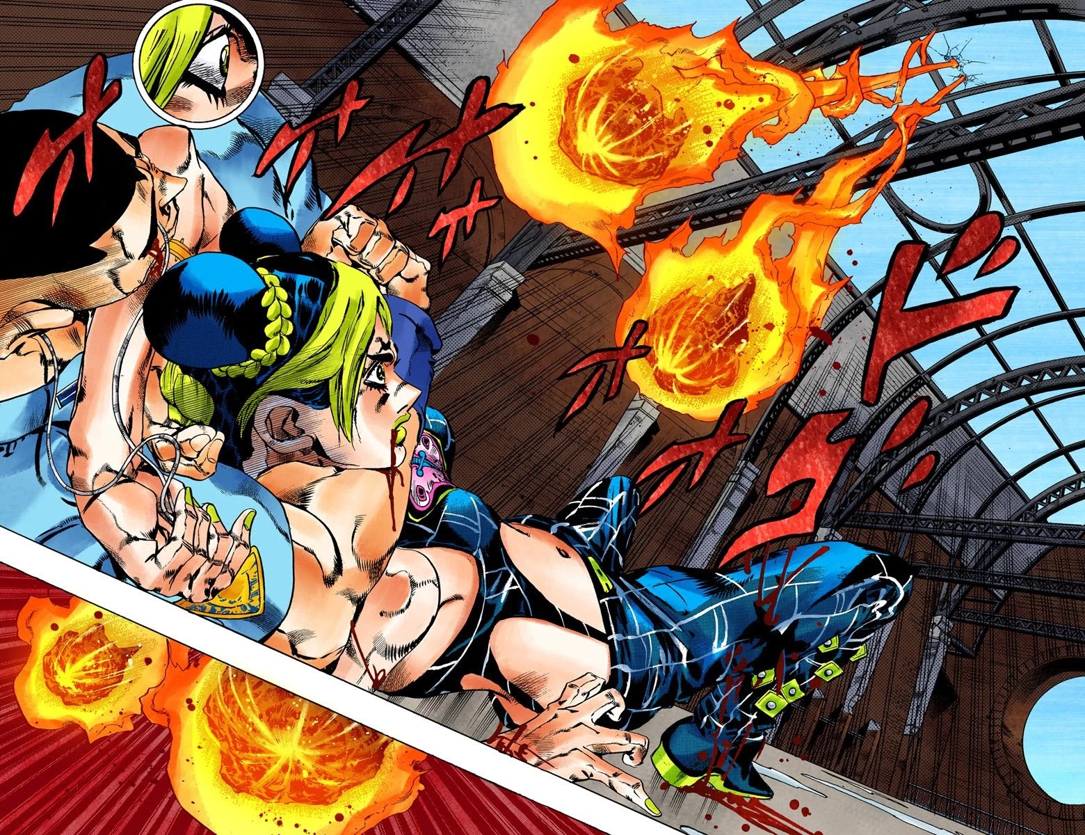 JoJo's Bizarre Adventure Part 6 - Stone Ocean (Official Colored) Chapter 64 page 10 - Chapter 64: Guard Westwood's Secret Part 5