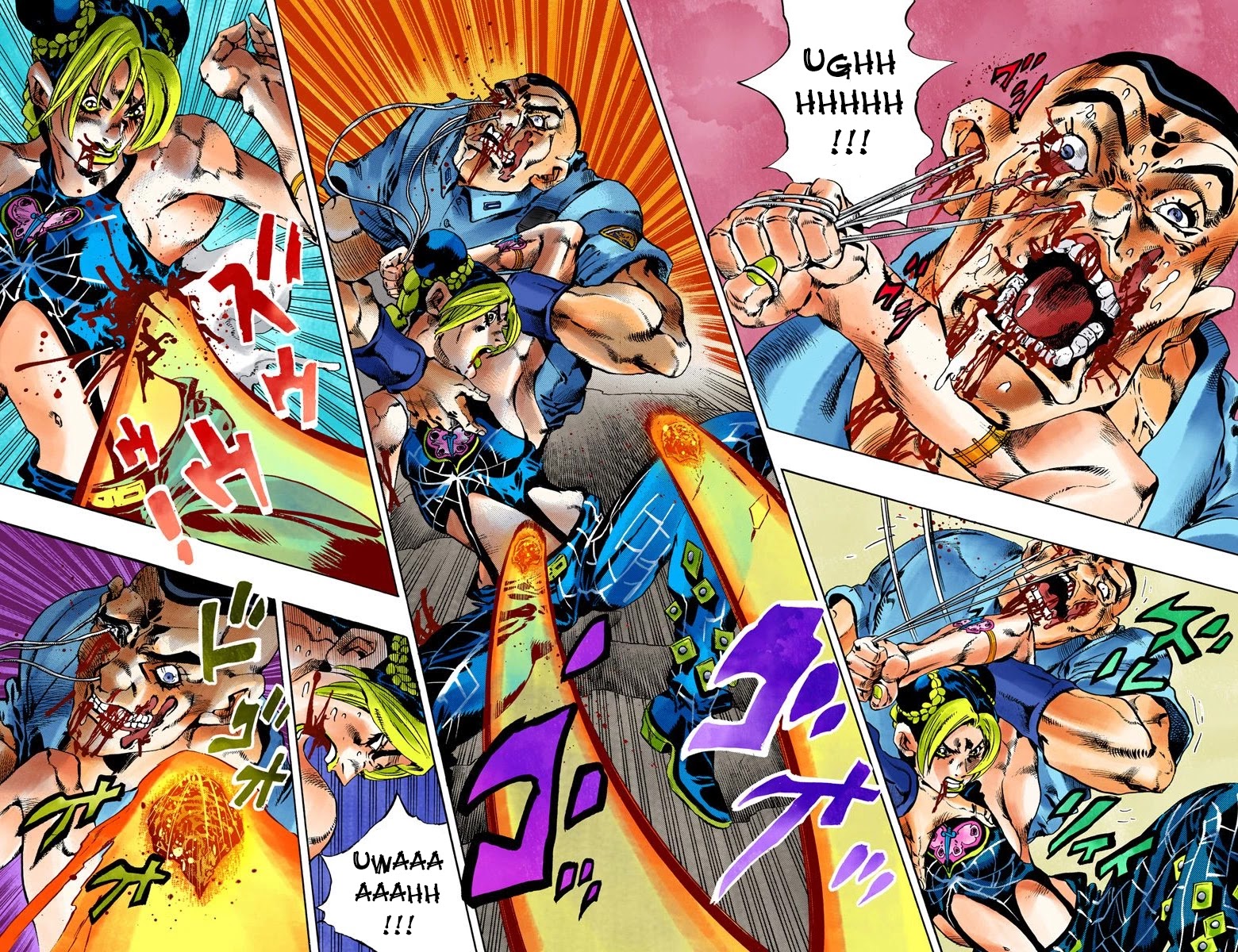 JoJo's Bizarre Adventure Part 6 - Stone Ocean (Official Colored) Chapter 64 page 14 - Chapter 64: Guard Westwood's Secret Part 5