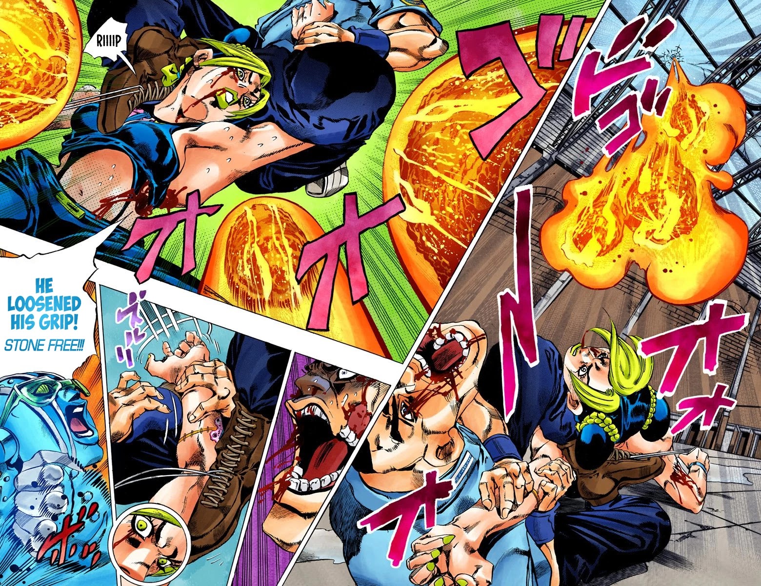 JoJo's Bizarre Adventure Part 6 - Stone Ocean (Official Colored) Chapter 65 page 3 - Chapter 65: Guard Westwood's Secret Part 6