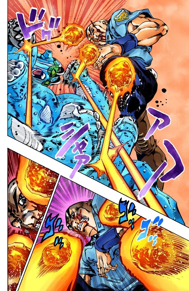 JoJo's Bizarre Adventure Part 6 - Stone Ocean (Official Colored) Chapter 65 page 4 - Chapter 65: Guard Westwood's Secret Part 6