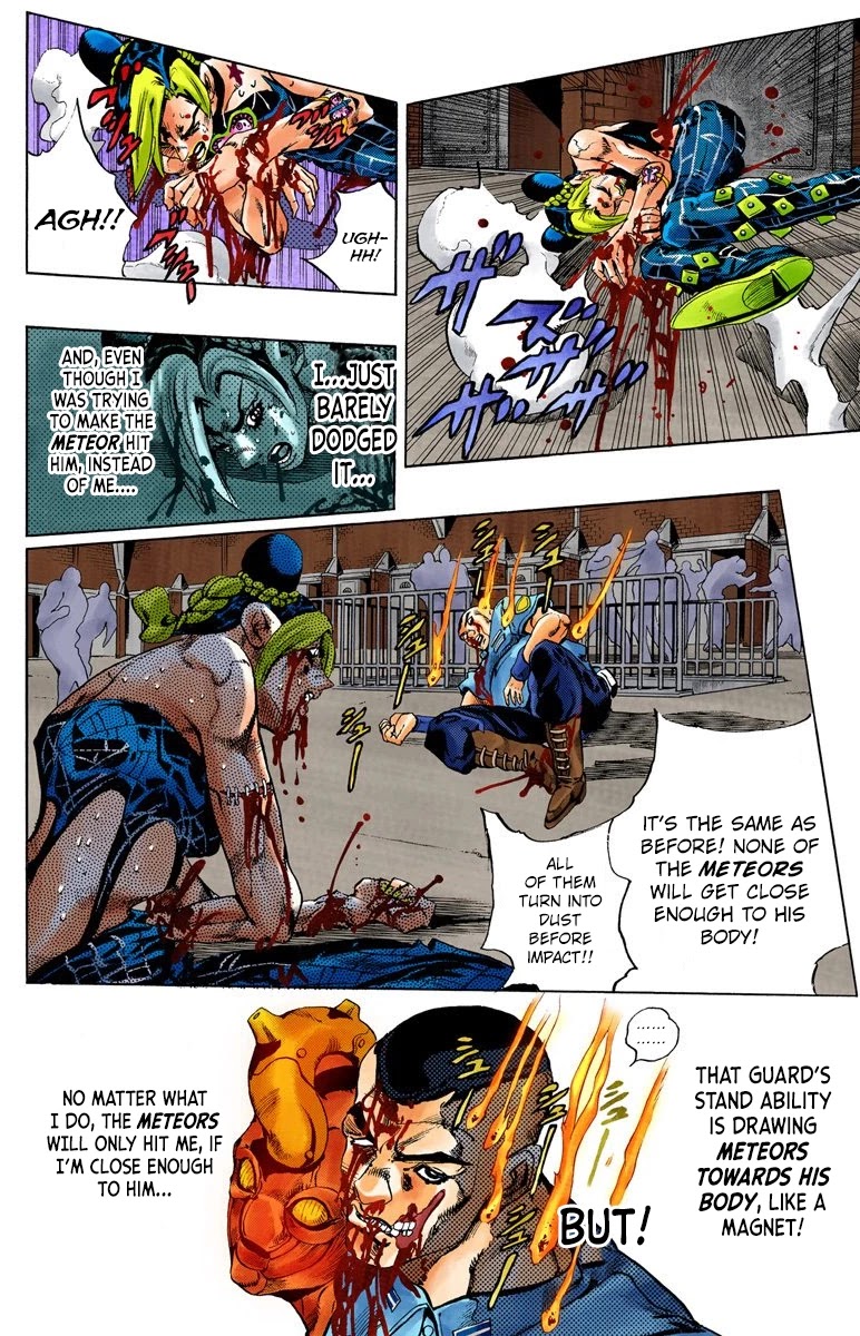 JoJo's Bizarre Adventure Part 6 - Stone Ocean (Official Colored) Chapter 65 page 6 - Chapter 65: Guard Westwood's Secret Part 6