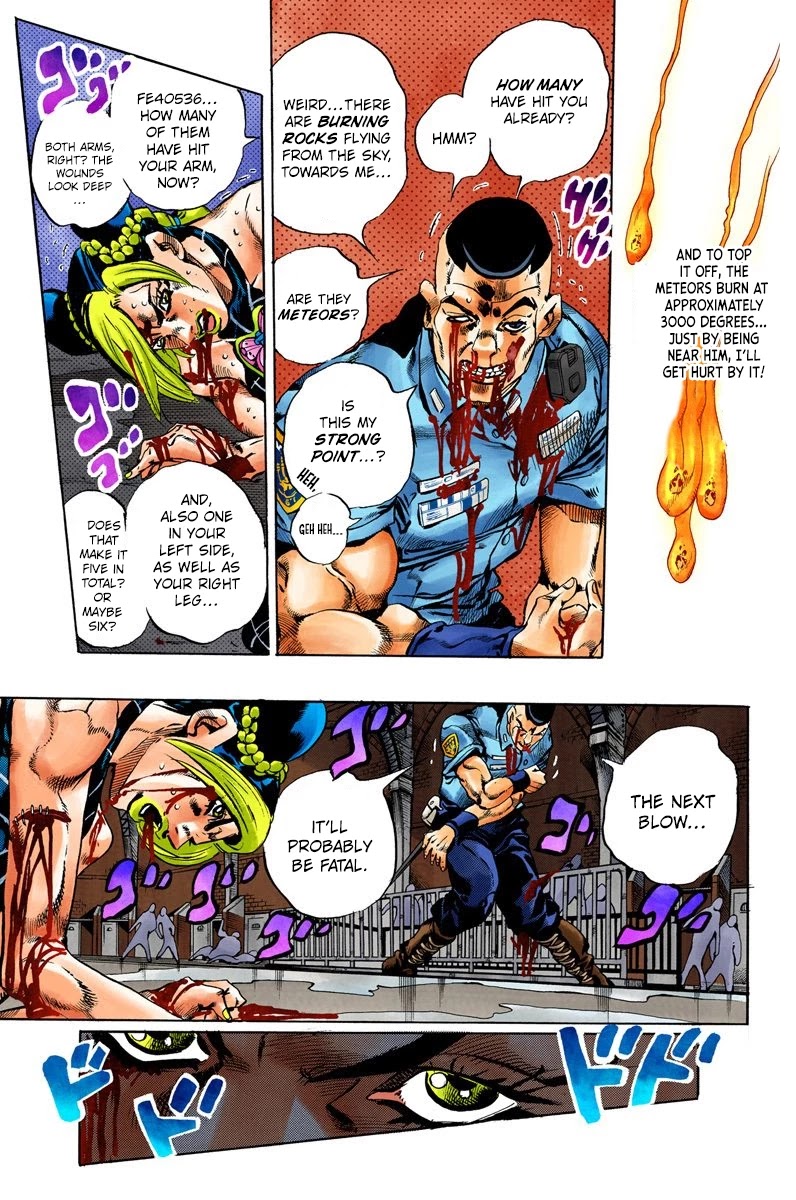 JoJo's Bizarre Adventure Part 6 - Stone Ocean (Official Colored) Chapter 65 page 7 - Chapter 65: Guard Westwood's Secret Part 6